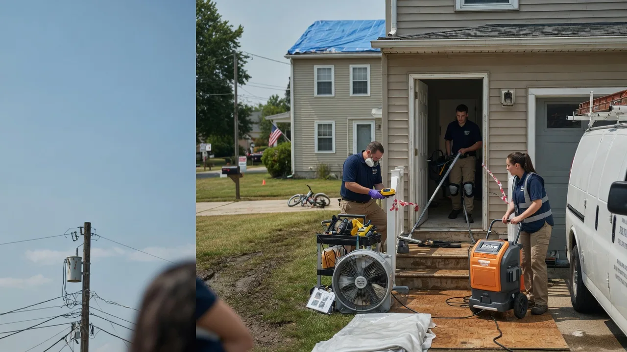 Water Damage Repair in Sextons Creek, KY near me